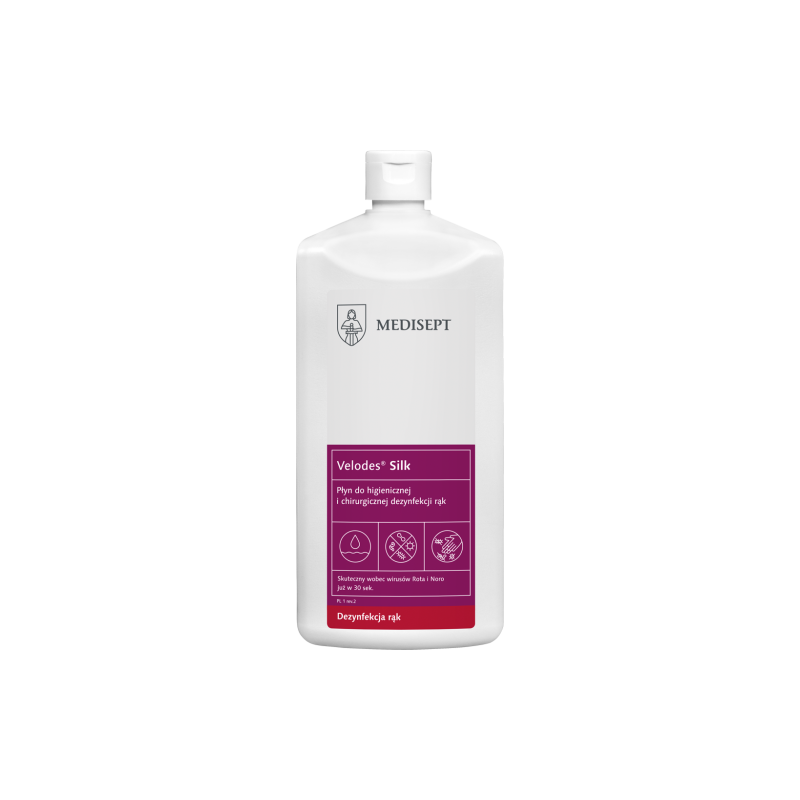 Medisept Velodes Silk 1L - dezynfekcja rąk